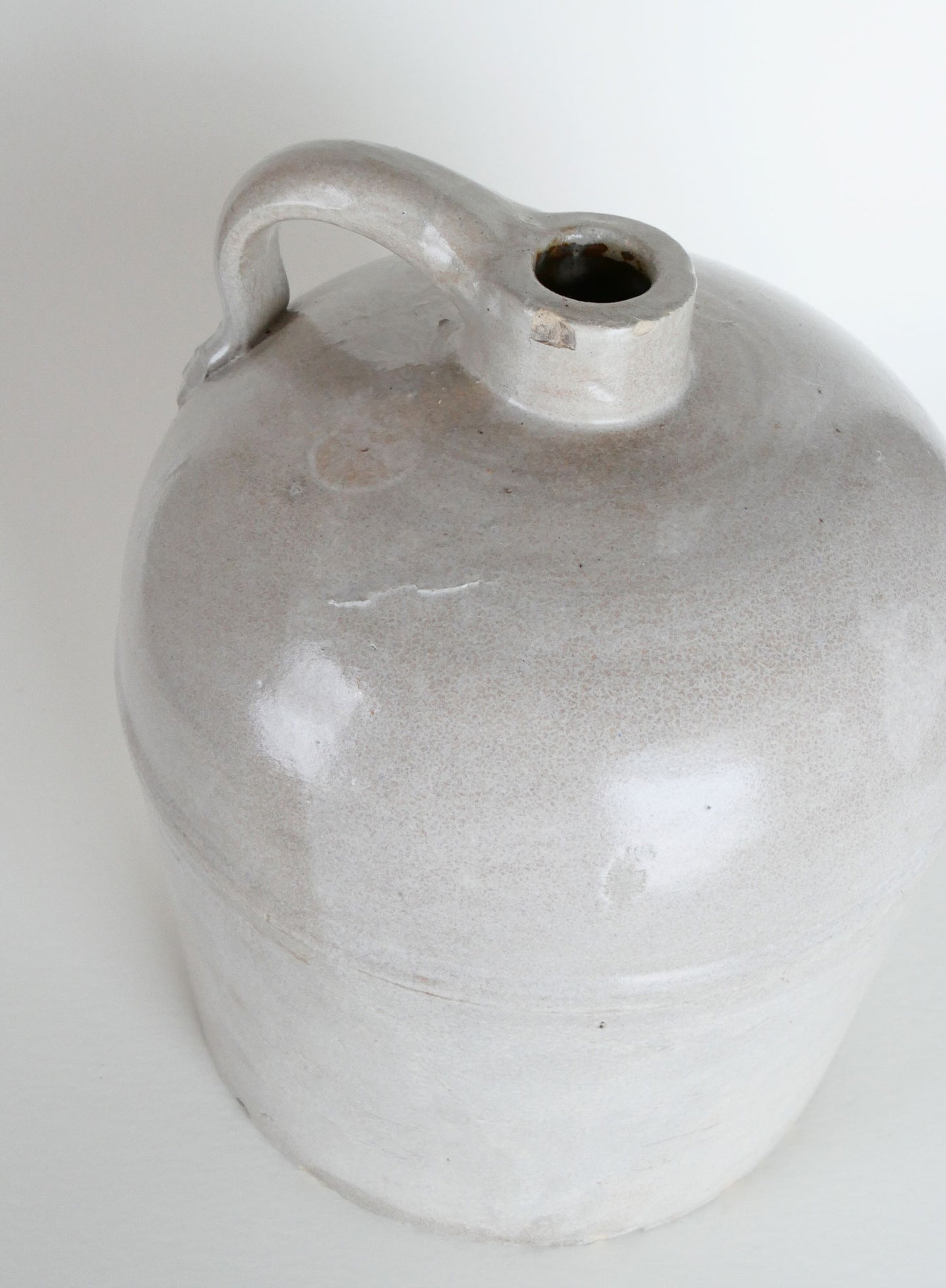 Vintage Stoneware Jug, Vintage Salt Glazed Crock, Vintage Stoneware Decor, Vintage Kitchen, Primitive Kitchen