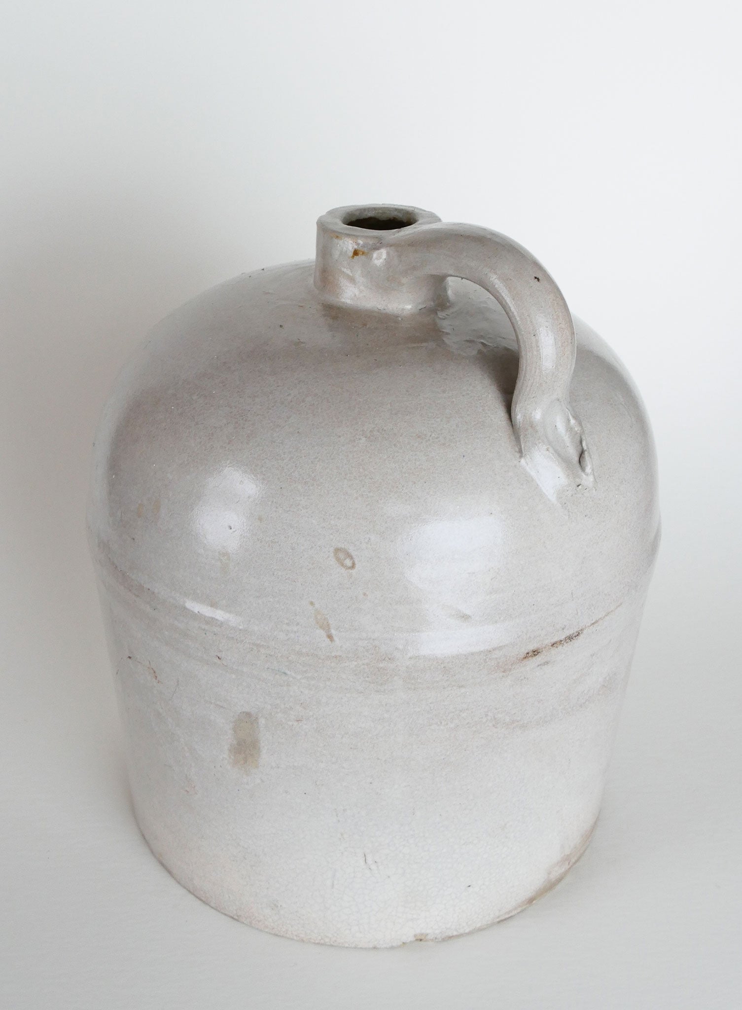 Vintage Stoneware Jug, Vintage Salt Glazed Crock, Vintage Stoneware Decor, Vintage Kitchen, Primitive Kitchen