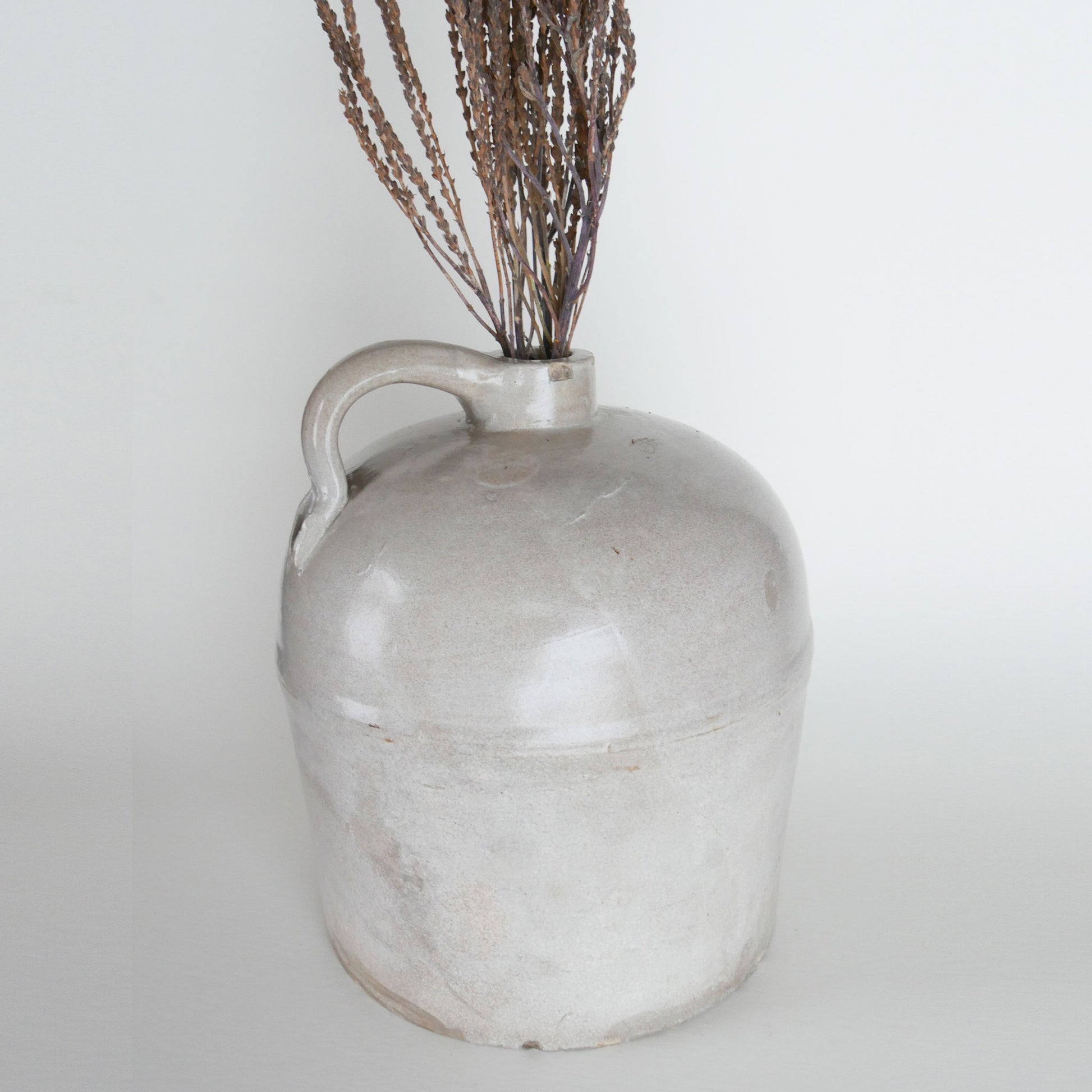 Vintage Stoneware Jug, Vintage Salt Glazed Crock, Vintage Stoneware Decor, Vintage Kitchen, Primitive Kitchen