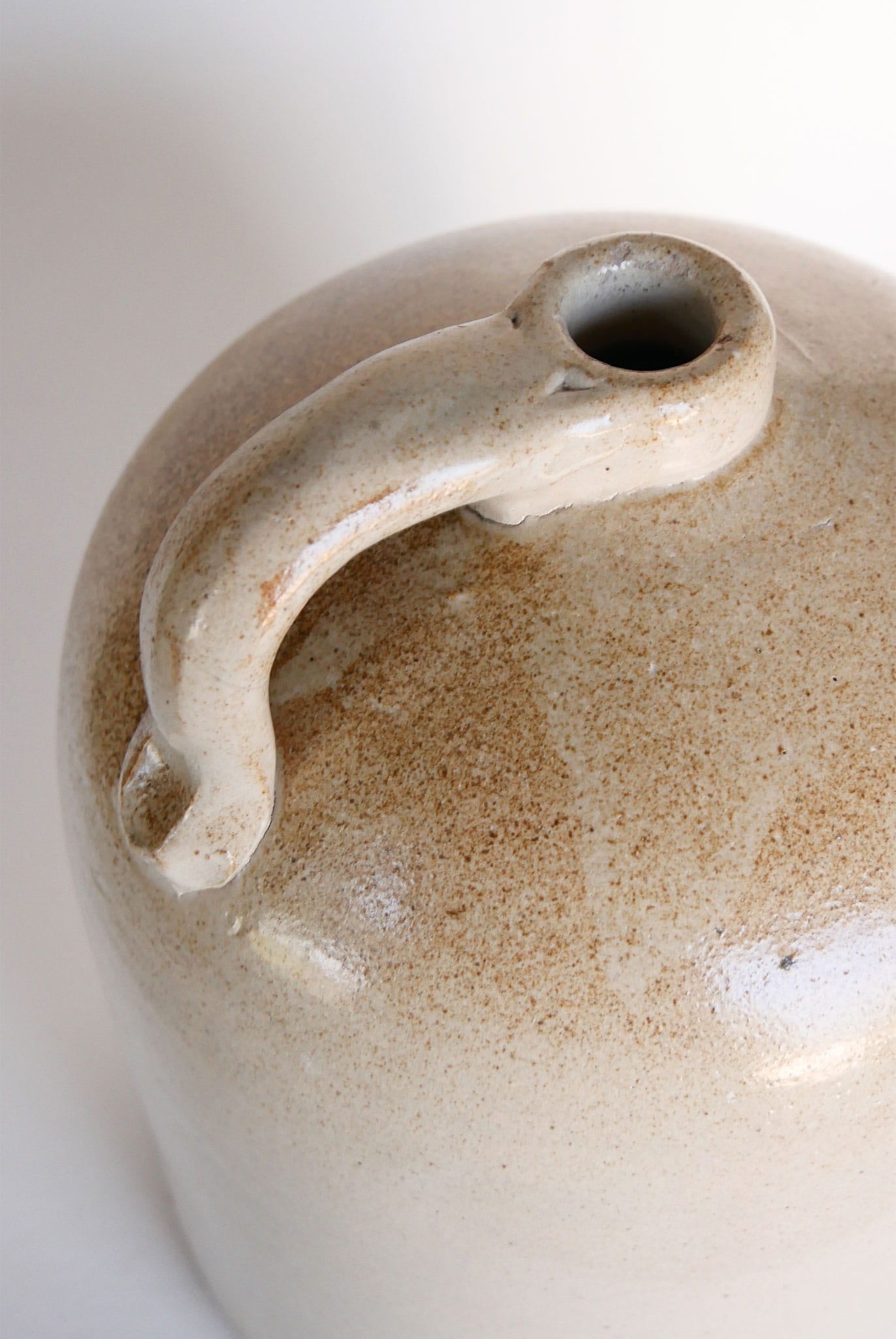 Vintage Stoneware Jug, Vintage Salt Glazed Crock, Vintage Stoneware Decor, Vintage Kitchen, Primitive Kitchen, Primitive Stoneware, Primitive Kitchen Decor, Vintage Farmhouse Stoneware, VIntage Farmhouse Decor